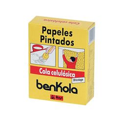 Cola celulósica en polvo de la marca Benkola.