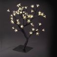 Arbol navide&ntilde;o flores LED.