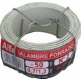 ALAMBRE FORRADO BLANCO 50 MTRS 