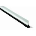 Burlete cepillo 18 mm 100 cms Blanco